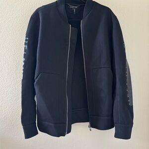 Helmut Lang Black Bomber Jacket